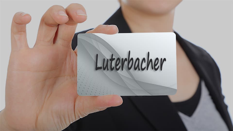 Im elektronischen Telefonbuch sind rund 350 Luterbacher verzeichnet.
