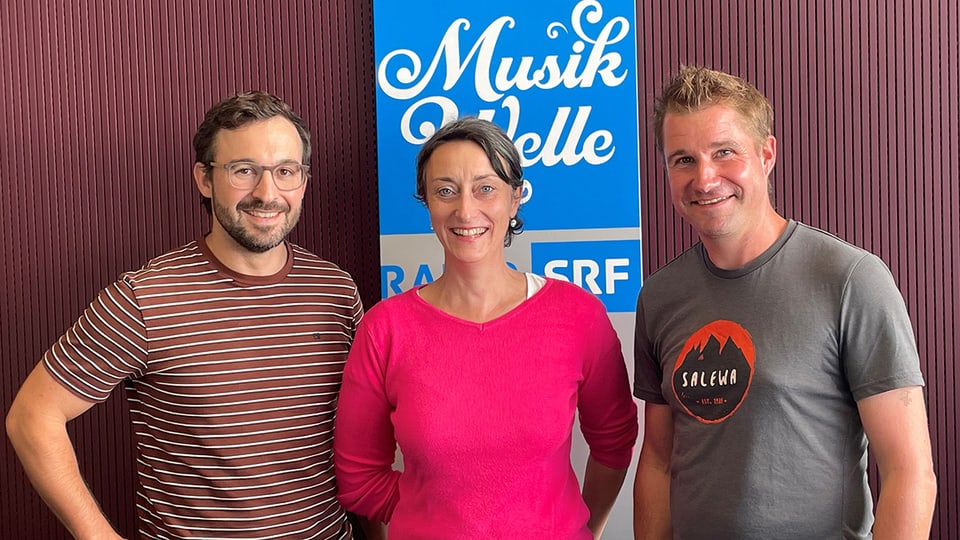 René Lei und Philipp Färber sind zu Gast bei Renate Anderegg im «SRF Musikwelle Brunch».
