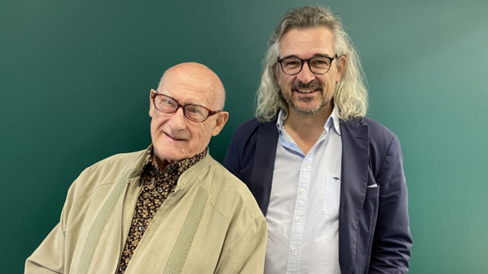 Leo Kälin der stehende Bläser wird 90 SRF Musikwelle Brunch SRF