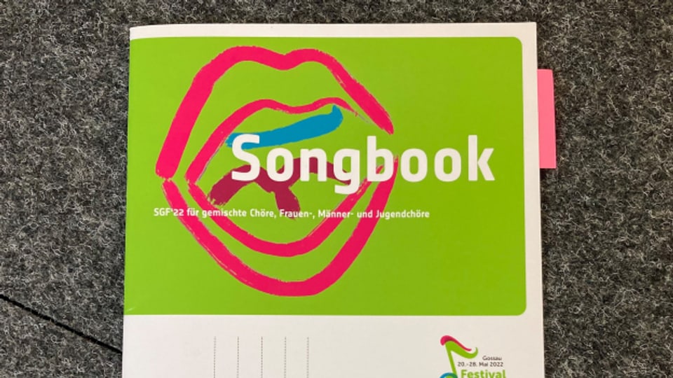 Dieses Songbook wurde speziell für das Schweizer Gesangsfestival hergestellt.
