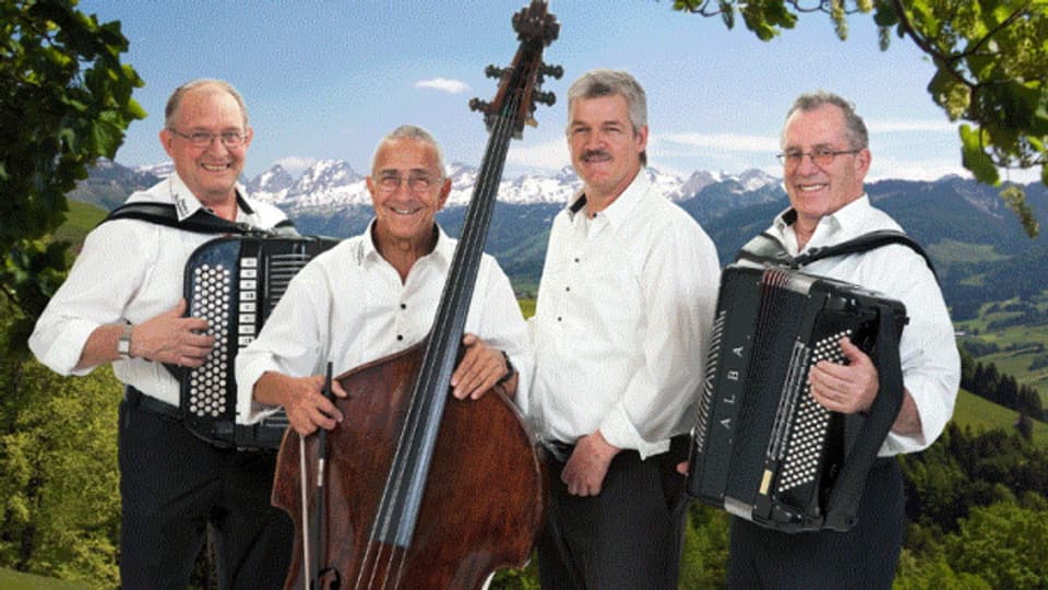 Die Toggeburgerbuebe stehen seit  fünf Jahrzehnten für fröhliche, lüpfige Ländlermusik.