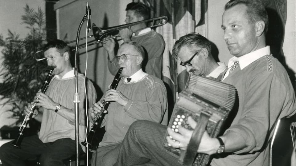 Die Ländlerkapelle Zoge-n-am Boge 1967.