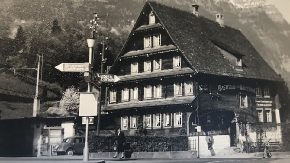 Im Gasthaus «Zum Bauernhaus» wuchs Annelies Eichmann auf.