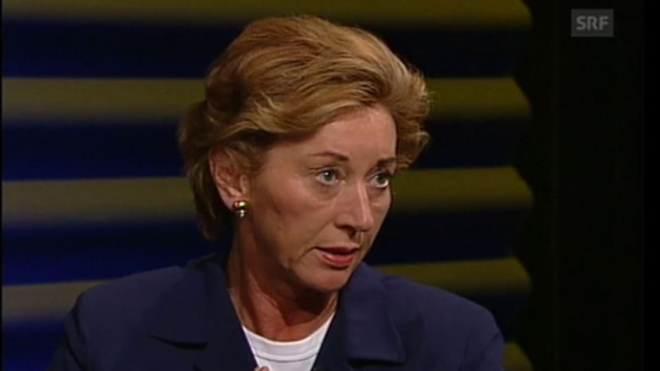 Béatrice Tschanz informierte über den Flugzeug-Absturz der Swissair MD11 am 3. September 1998