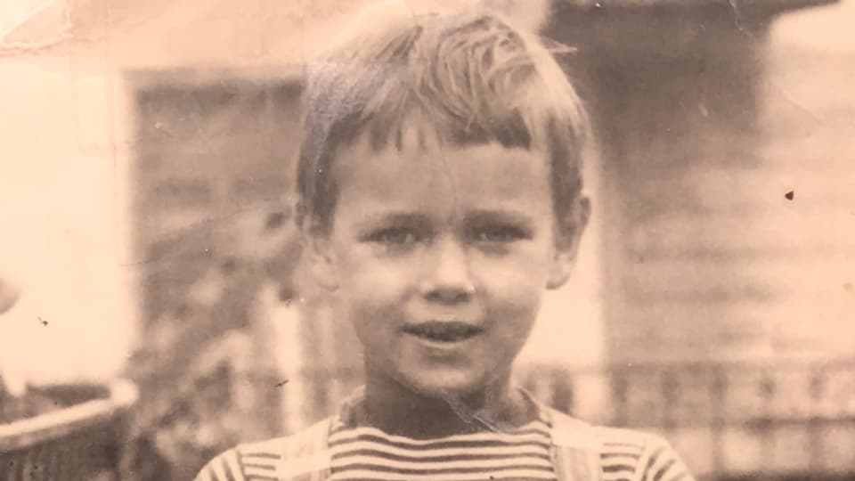 Roland Welling als 8-jähriger Junge.