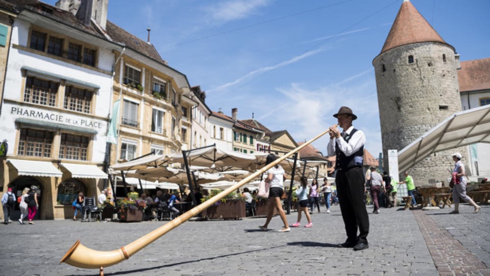Im Jahr 2018 fand in Yverdon-les-Bains das Westschweizer Jodlerfest statt.
