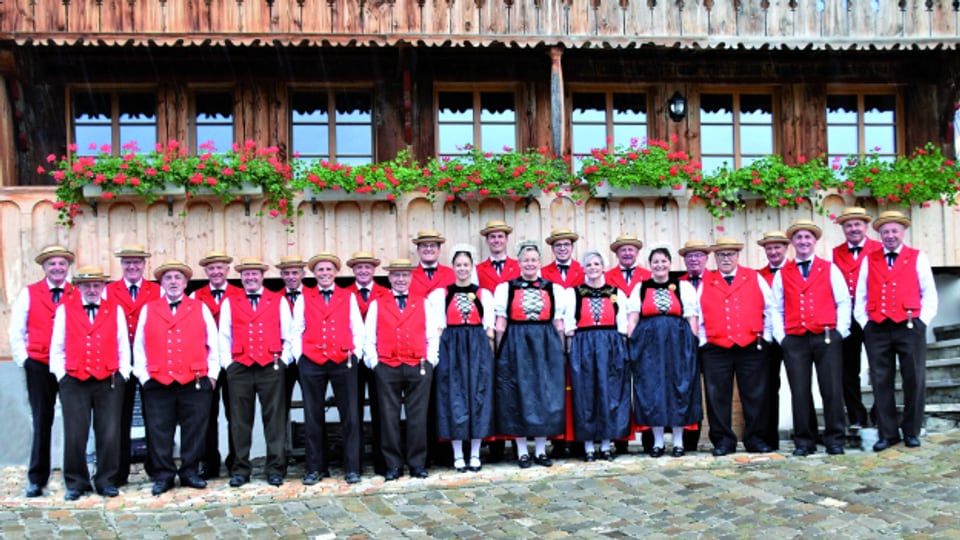Der Jodlerklub Echo vom Bärgli, Rechthalten feiert seinen 75. Geburtstag.
