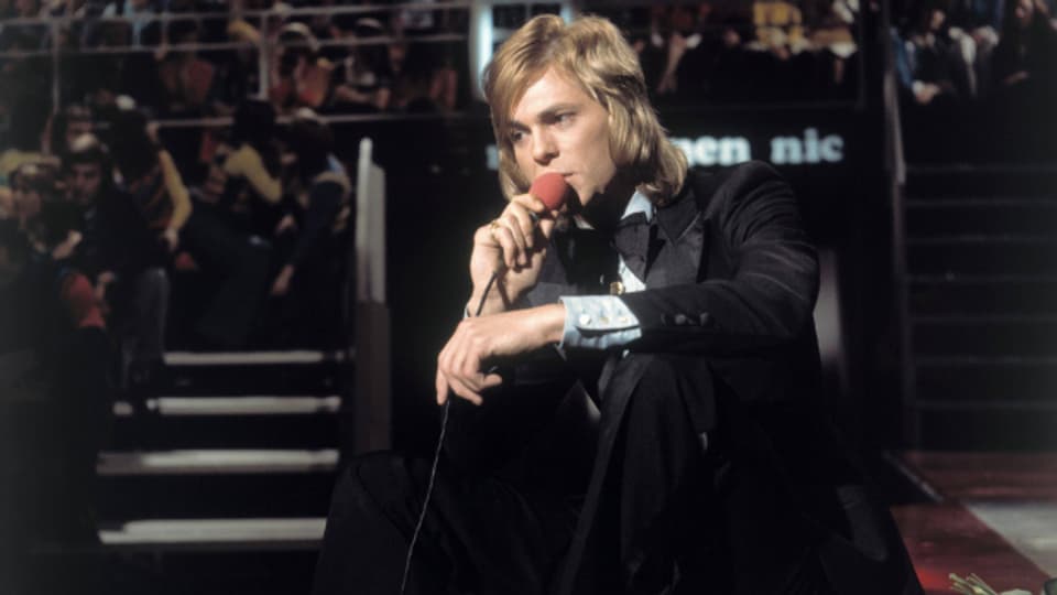 Jürgen Marcus in der ZDF-Hitparade 1977.