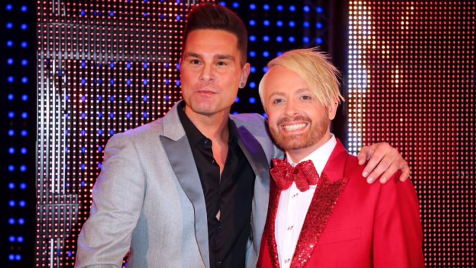 Eloy und Ross machen auf Modern Talking Schlagermosaik SRF