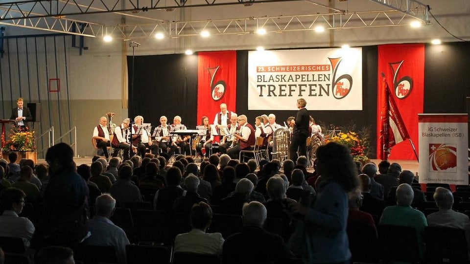 Das letzte Schweizerische Blaskapellentreffen fand 2022 in Grosswangen statt (Foto). In diesem Jahr wird Weinfelden die Schweizer Blaskapellenszene empfangen.