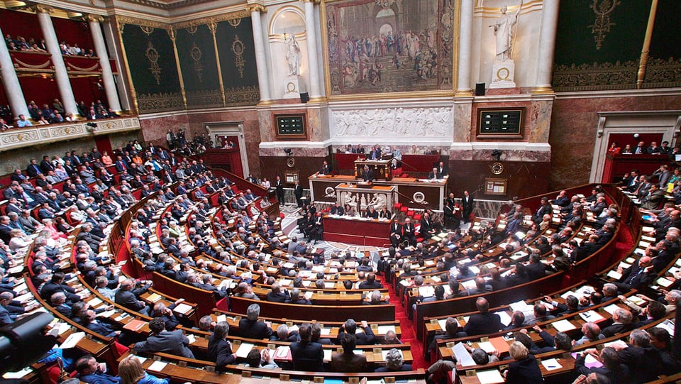 Nationalversammlung Paris.