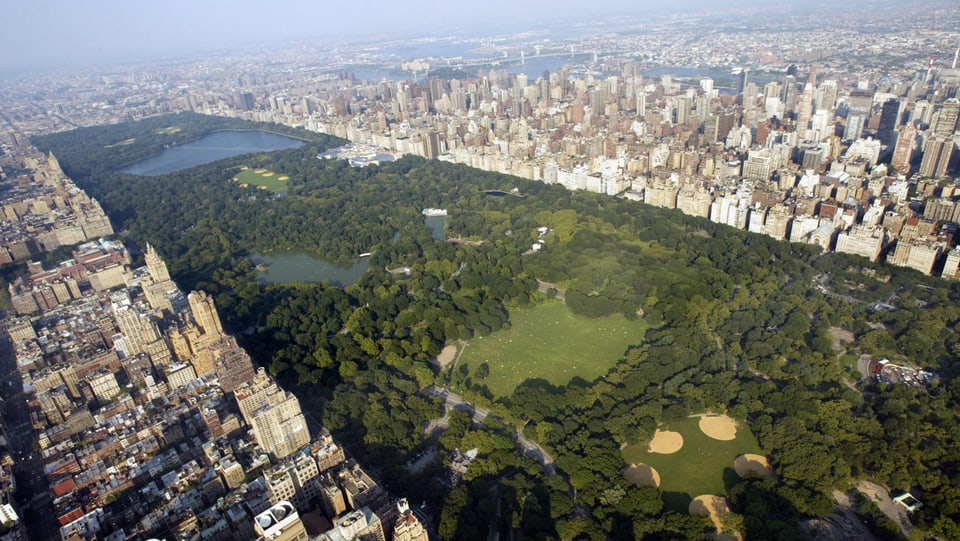 Eine grüne Oase mitten in der Metropole - der New Yorker Central Park