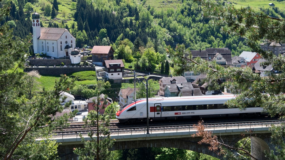 Zentralschweiz Südostbahn buhlt um die Gotthard