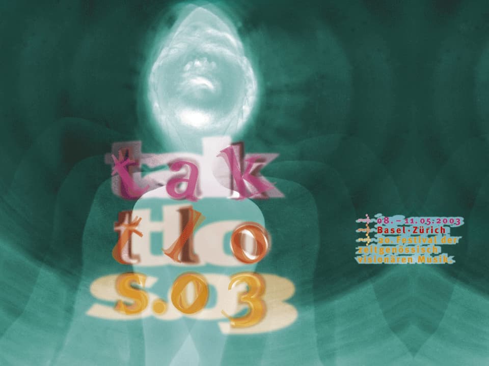 Flyer des Taktlos-Festival aus dem Jahr 2000.