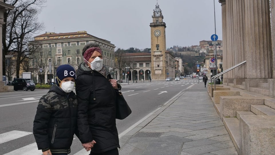 Der Bürgermeister von Bergamo warnt vor Kollaps