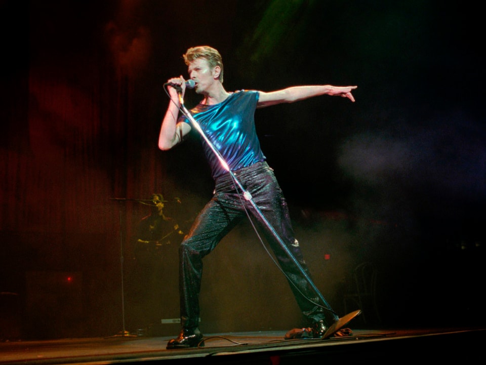 David Bowie in Hartford 1995