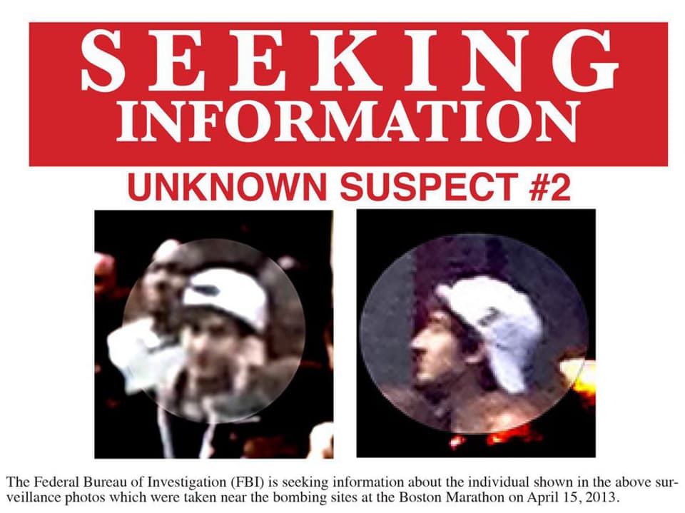 FBI-Suchbild der beiden Brüder
