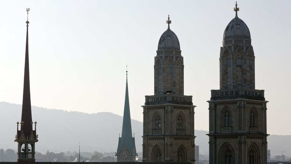 Skyline Zürich.