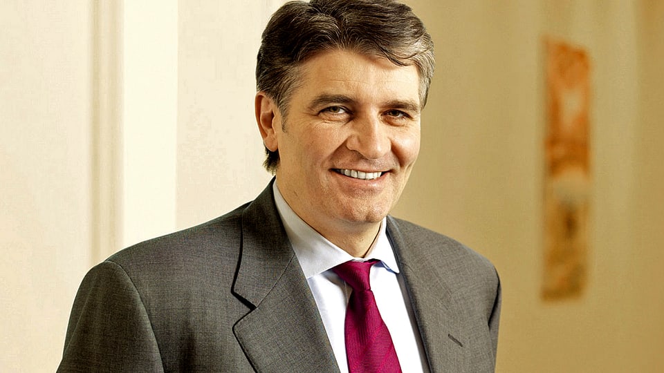 Portrait des früheren UBS-Spartenchefs Raoul Weil.