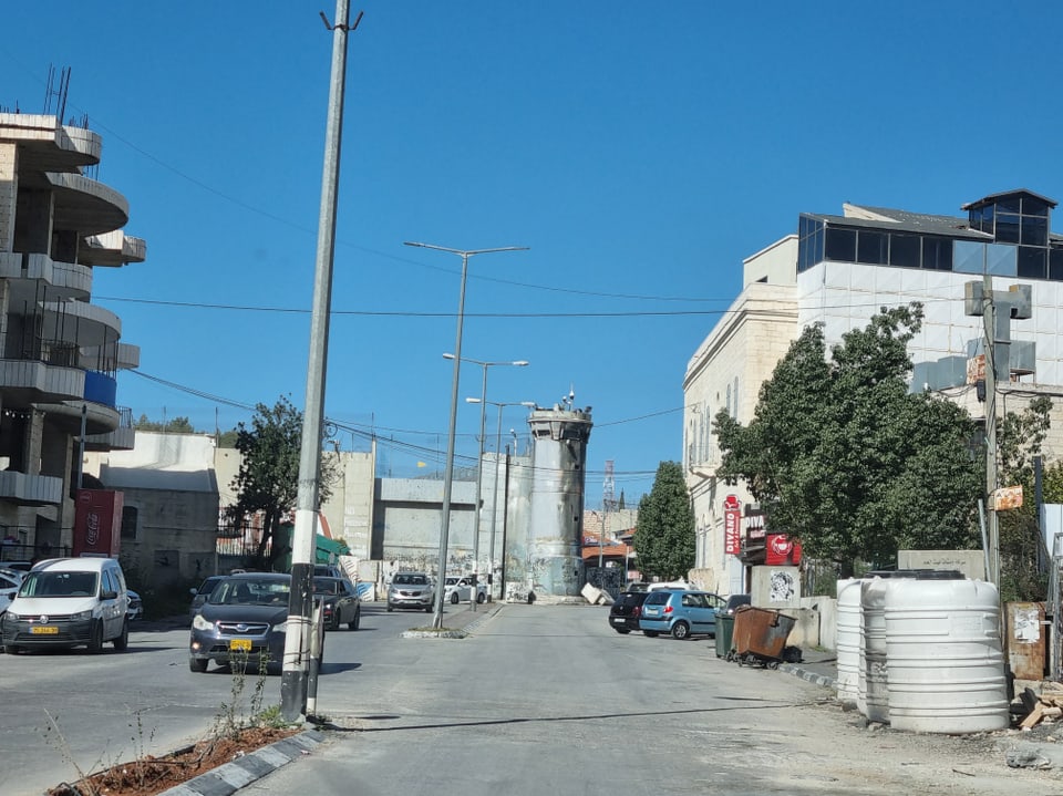 Checkpoint in Bethlehem