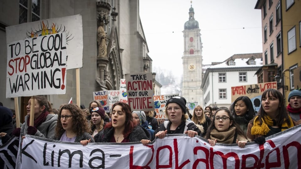 Klimastreik in St. Gallen
