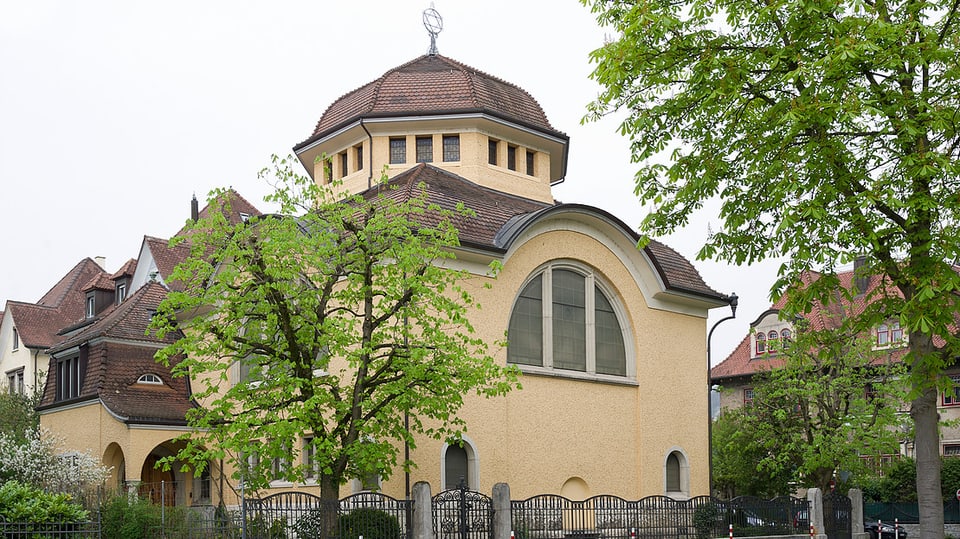 Die Synagoge in Baden.