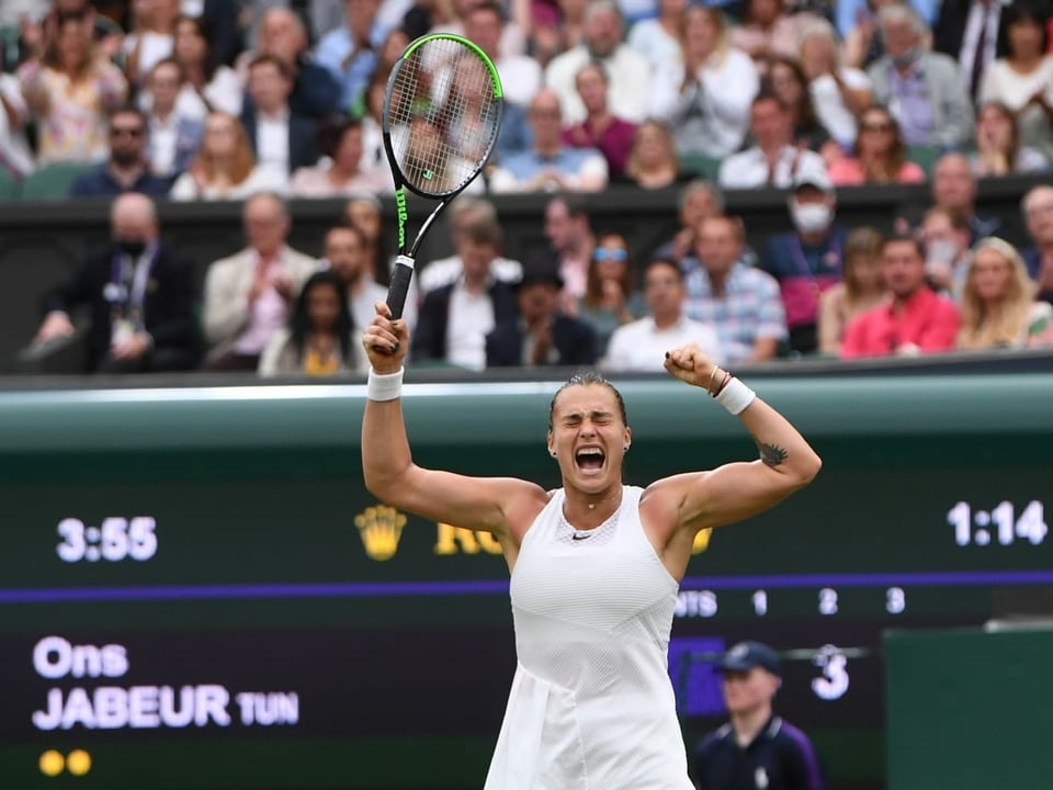 Aryna Sabalenka.