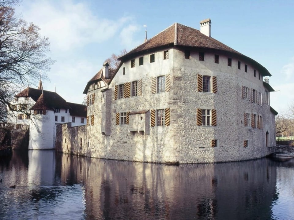 Ein Schloss im Wasser