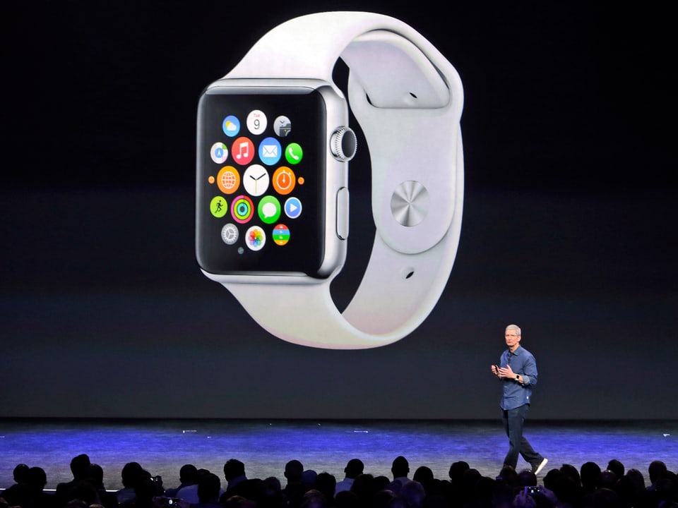 Der Home-Screen der Apple Watch