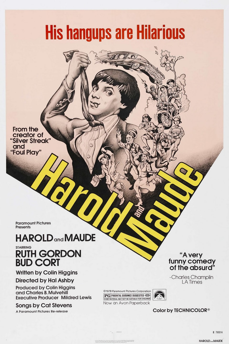 «Harold and Maude»: Filmplakat aus den 70er Jahren.