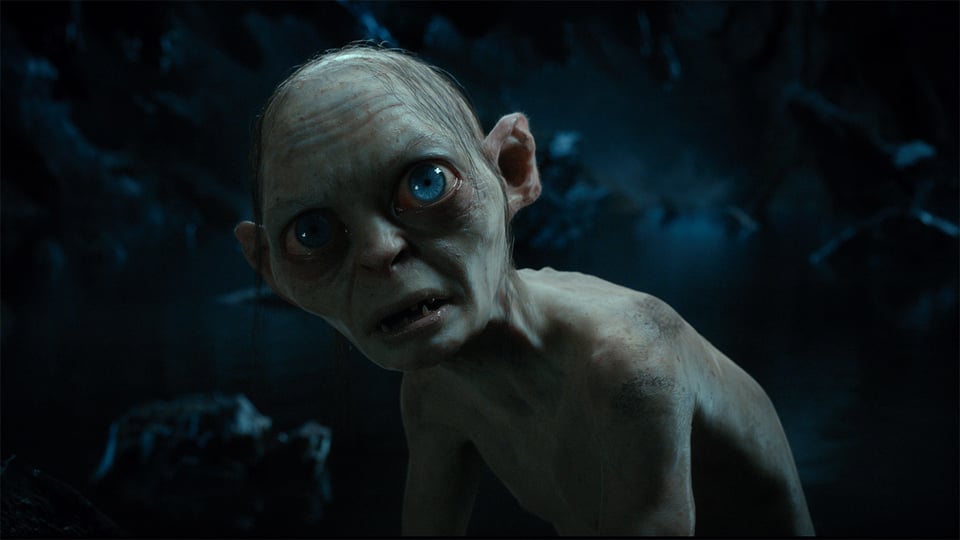 Der schizophrene Gollum im Film «Der Hobbit».