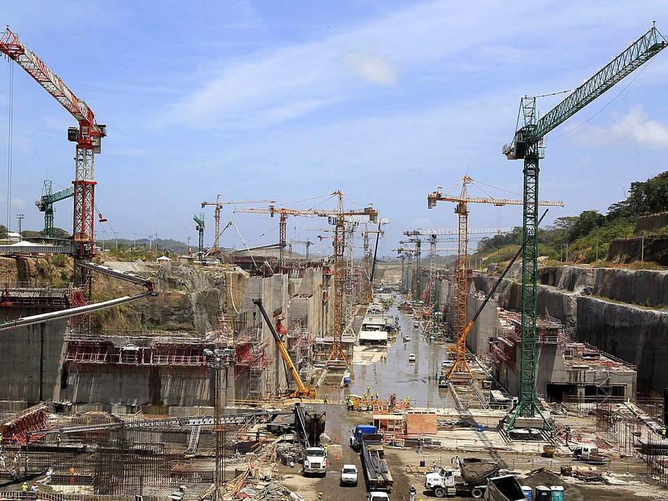 Baustelle Panama-Kanal