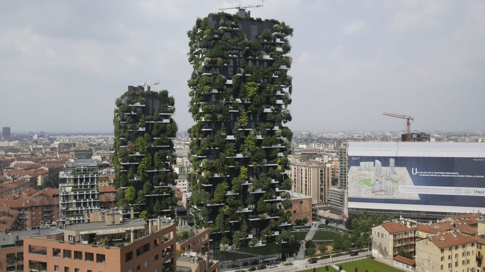 Der Bosco verticale in Mailand.