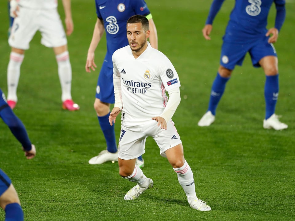 Kämpft mit Real gegen sein ehemaliges Team um den Finaleinzug Eden Hazard.