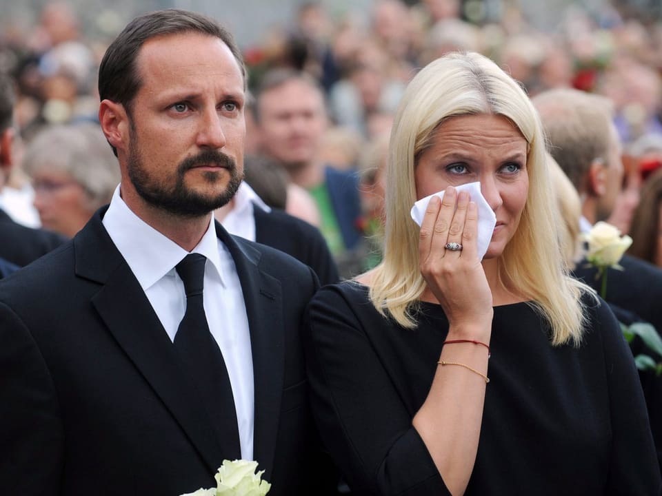 Mette Marit und ihr Mann trauern