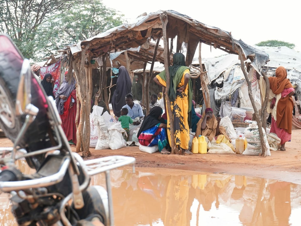Ein Marktstand im kenianischen Flüchtlingslager Dadaab in Kenia.