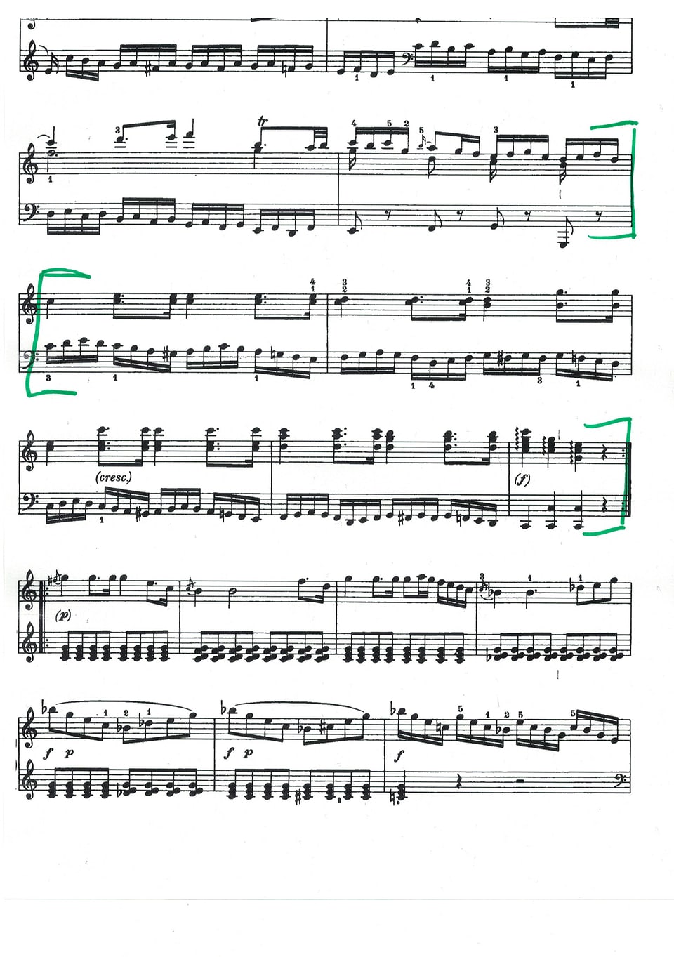 Sonatenform 3 Mozart KV 310