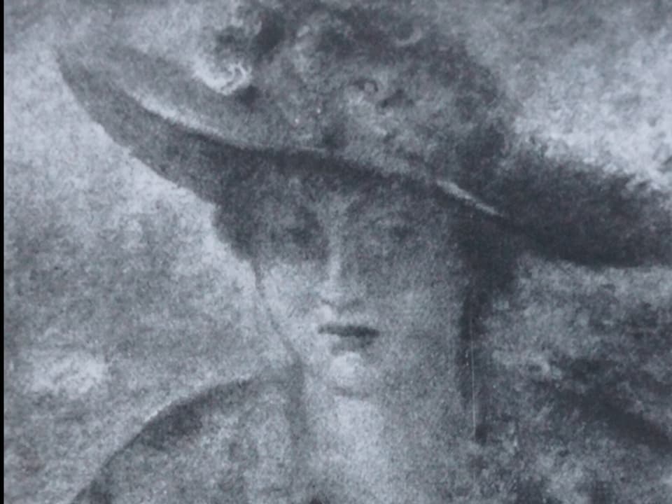 Damenbildnis (1915/20). Verbleib unbekannt.