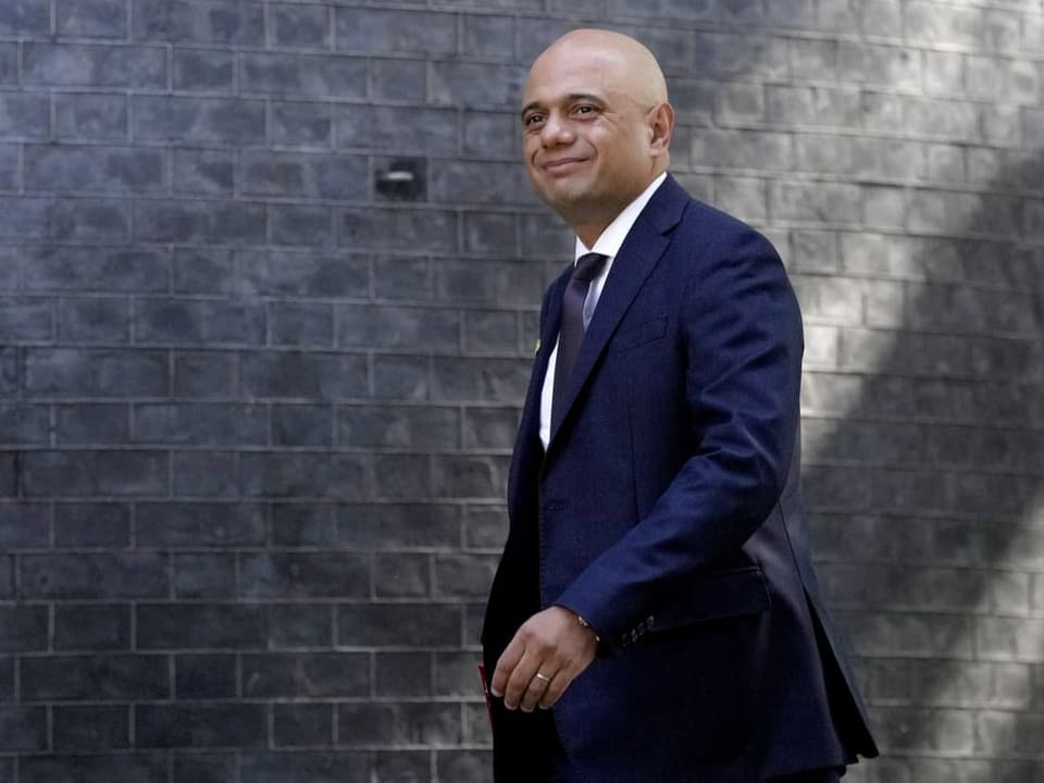 Der am Mittwoch zurückgetretene Gesundheitsminister Sajid Javid.