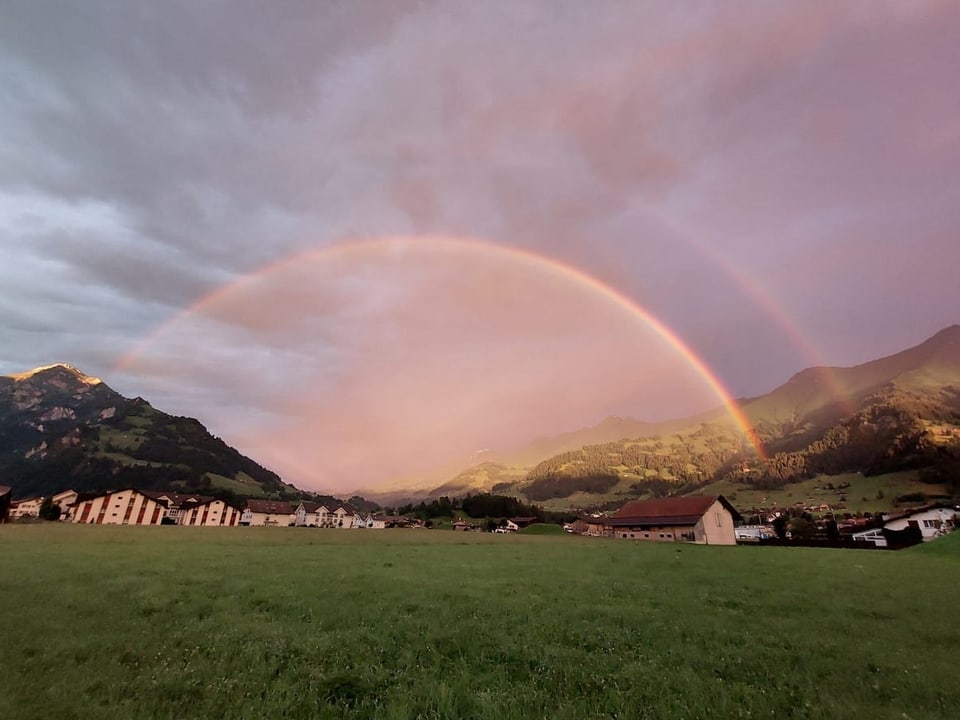 Frutigen, Blick richtung Adelboden BE Frutigen, Blick richtung Adelboden BE