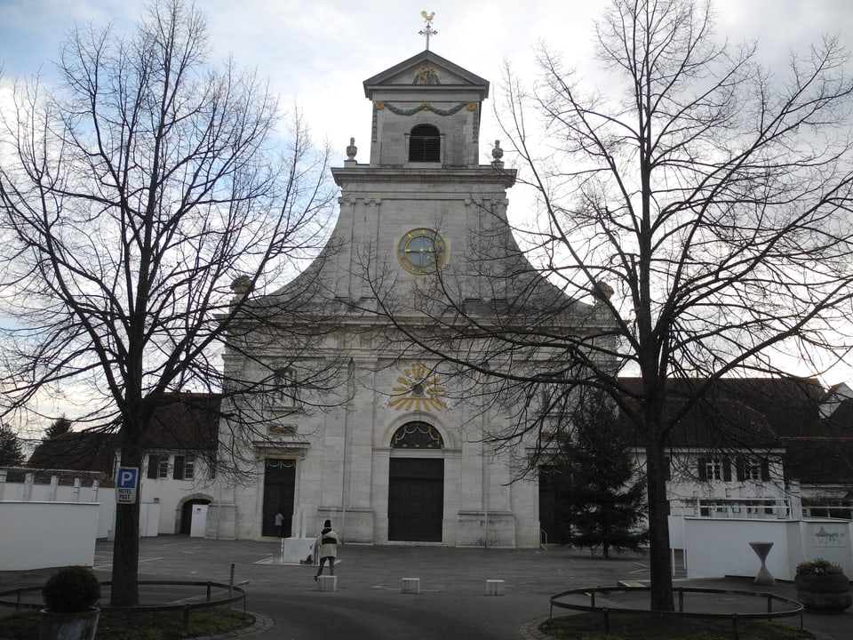Fassade Klosterkirche Mariastein.