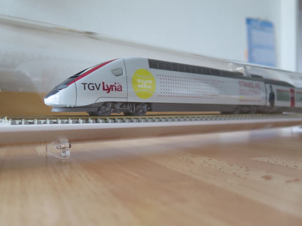 Modell eines neuen TGV-Zugs