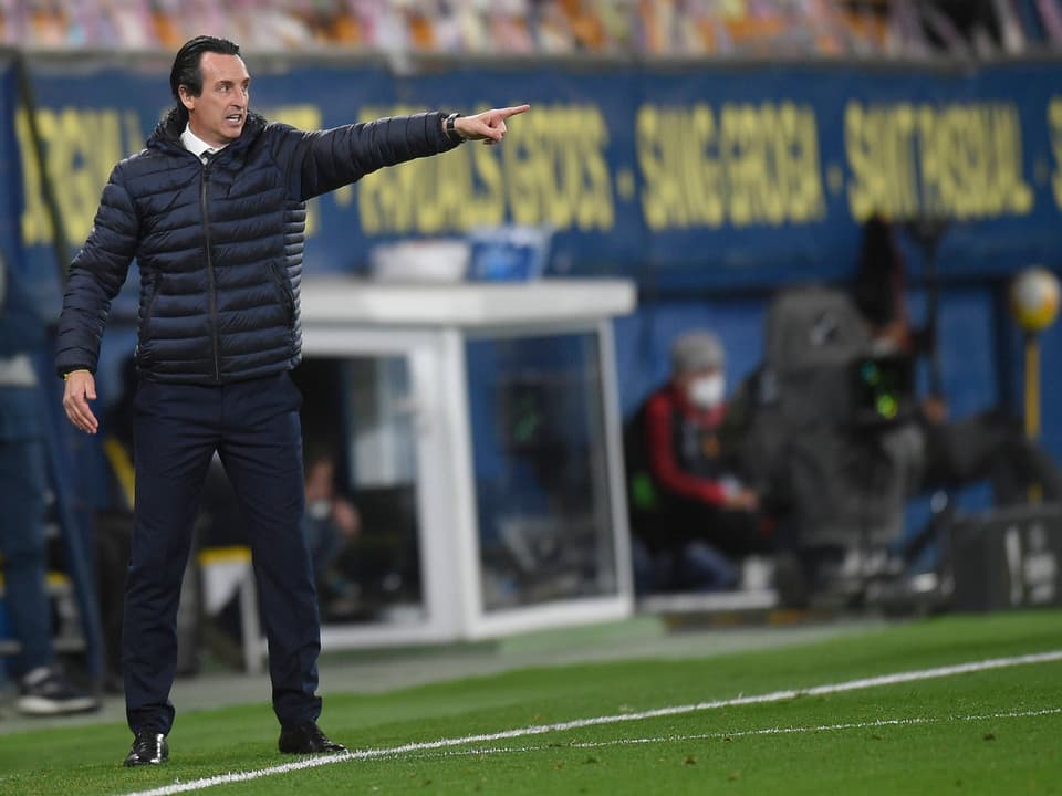 Villarreal-Trainer Unai Emery.