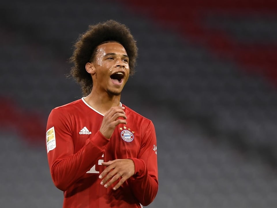 Neuzuzug Leroy Sané avanciert bei Bayern 8:0-Sieg gegen Schalke zum Torschützen.