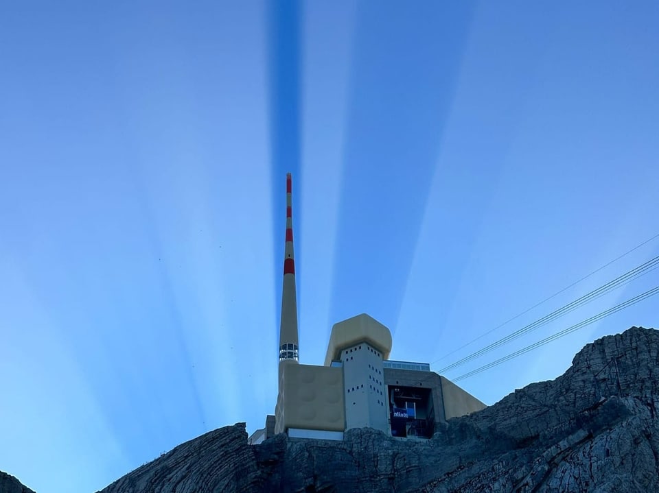Säntis Lichtspiel am Säntis