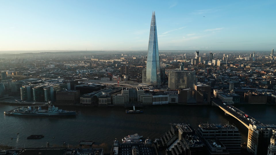 The Shard Wolkenkratzer in London bei Tagesanbruch (reuters)