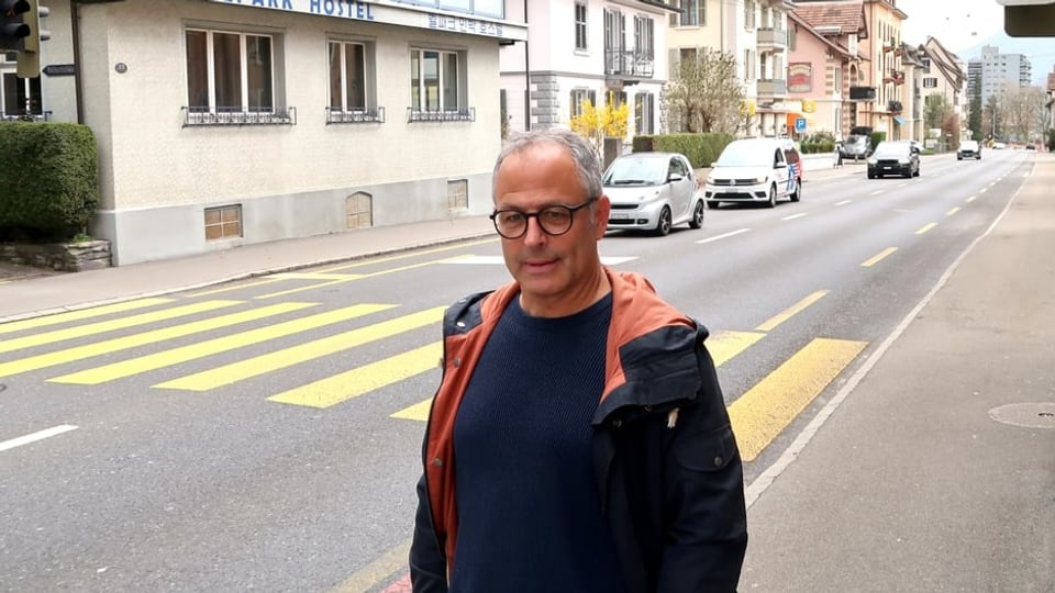 Dominik Hertach, Anwohner in Kriens.