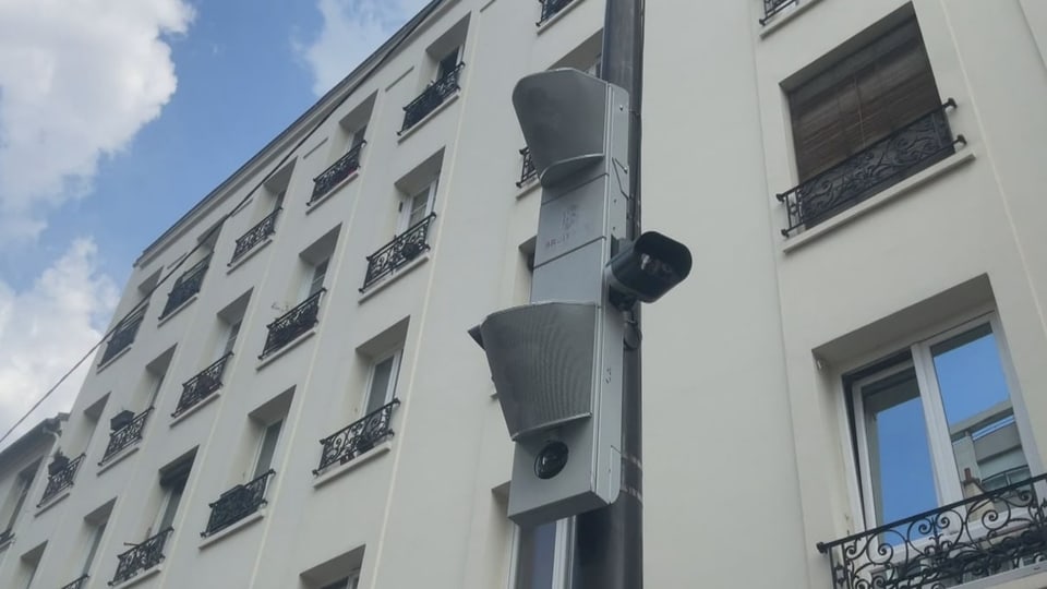 Ein Lärmblitzer in Frankreich