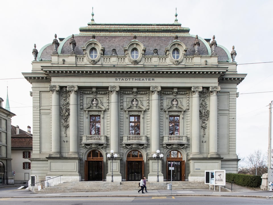 Stadttheater Bern Ansicht Frontfassade.