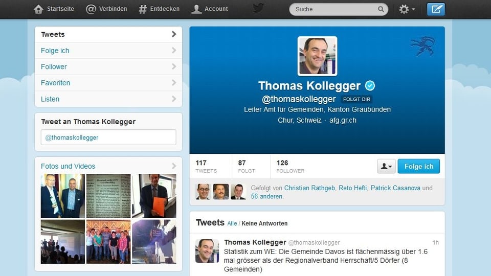 Twitter-Dialog des Kantons mit der Bevölkerung ist noch verhalten (13.09.2013)